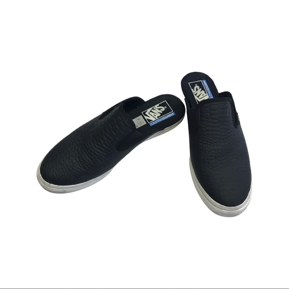 Vans Crocs Mule SF Slide Pebbled Leather